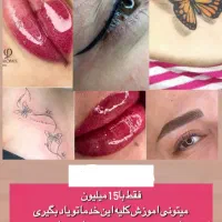 اموزش خدمات فیبروز و ارایش دائم و تاتو
