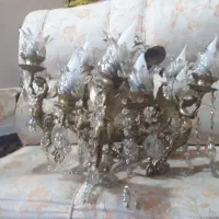 لوستر|لوستر و چراغ آویز|خزل, |دیوار