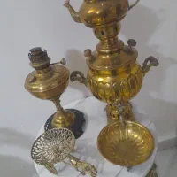 سماور و قوری برنجی|سماور، چای‌ساز، قهوه‌ساز|تهران, آرژانتین|دیوار