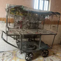 چرخ گاری وباسکول ۱۰۰کیلویی