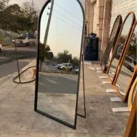 فروش اینه قدی گنبدی دور فلزی با پایه نگه دارنده