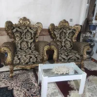 مبل 9نفره سلطنتی|مبلمان خانگی و میز عسلی|گنبد کاووس, |دیوار