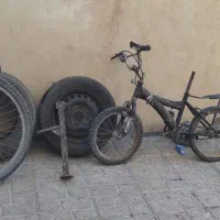 دوچرخه و لاستیک و جک|دوچرخه، اسکیت، اسکوتر|مشهد, طبرسی شمالی|دیوار
