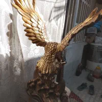 مجسمه عقاب طلایی|مجسمه، تندیس، ماکت|مشهد, بهمن|دیوار