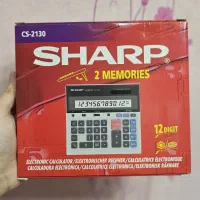 ماشین حساب شارپ مدل COMPECT CS-2130 - طوسی روشن