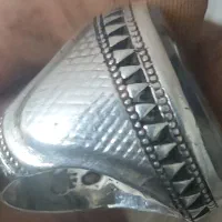 ۲عددانگشتر شجر و عقیق یمنی