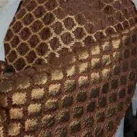پارچه ژاکارد بافت دار طرح برجسته