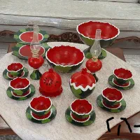 ست ظروف یلدا/شب چله/یلدایی عروس/ظرف/سفارشی