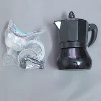 موکاپات .۳ کاپ .قهوه جوش روگازی . اسپرسوساز . بسکت|قوری، کتری، قهوه‌ساز دستی|تهران, مسعودیه|دیوار