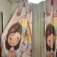 سرویس روتختی زیبا ی دخترانه همراه با پرده ست|سرویس روتختی|تهران, دروس|دیوار