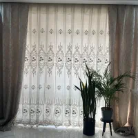 پرده حریر ترک|پرده، رانر، رومیزی|سلمان‌شهر, |دیوار