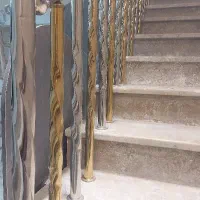 خدمات نرده استیل و حفاظ پشت پنجره وسازه های استیل