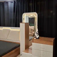 دکتر چوب/سرویس خواب عروس مدل وکیوم/ تخت دونفره|تخت و سرویس خواب|مشهد, سناباد|دیوار