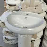 روشویی پایه دار مینا سایز 42|لوازم سرویس بهداشتی|قزوین, |دیوار