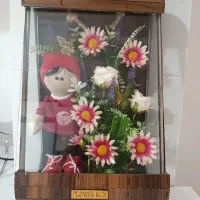 گل هدیه نوزاد|گل مصنوعی|شیروان (لرستان), |دیوار