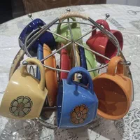 فنجون نعلبکی|ظروف سرو و پذیرایی|اصفهان, ارغوانیه|دیوار