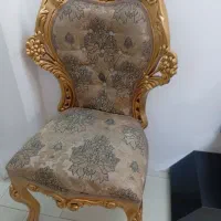 مبلمان سلطنتی با میز نهاررخوری و دکور برنجی|مبلمان خانگی و میز عسلی|قزوین, |دیوار