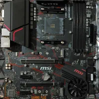 فروش مادربورد MSI X570، کیس گرین، SSD اکسترنال 1TB|قطعات و لوازم جانبی رایانه|اراک, |دیوار