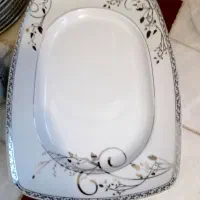 سرویس غذا خوری چینی ۱۸نفره کامل مارک Toos|ظروف سرو و پذیرایی|قم, پشت انبار نفت|دیوار