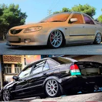 رینگ ۱۷ lenso سامورایی اورجینال شناسنامهدار|قطعات یدکی و لوازم جانبی|مشهد, رضاشهر|دیوار