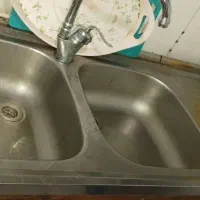 کابینت فلزی با سینگ بزرگ|مصالح و تجهیزات ساختمان|رشت, استادسرا|دیوار