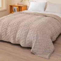 پتو دونفره گوسفندی|رختخواب، بالش، پتو|بندرعباس, |دیوار