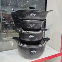 سرویس قابلمه های ۸ پارچه گرانیت