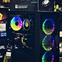 کیس کامپیوتر گیمینگ 1660ti gtx rgb نسل ۱۰|رایانه رومیزی|تهران, شهر زیبا|دیوار
