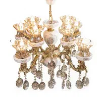 لوستر ۴ شاخه و ۸ شعله