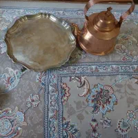 قوری مسی و سینی نوربلین آنتیک
