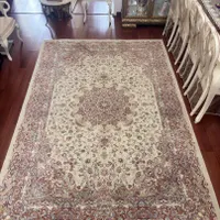 یک جفت فرش 6 متری سالمو تمیز مناسب باغ و ویلا