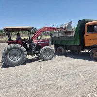 حمل  انواع شن ، ماسه ،آهک و آجر