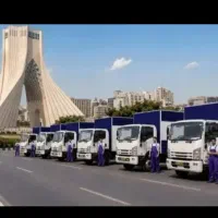 حمل باراثاثیه منزل باربری کارگرخالی بسته بندی کامل