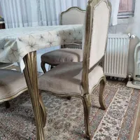 میز ناهار خوری چهار نفره تمام چوب|میز و صندلی غذاخوری|تهران, تهران‌سر|دیوار