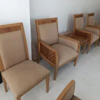 مبل 7نفره نهار خوری 8نفره|مبلمان خانگی و میز عسلی|تهران, شهرک آسمان|دیوار