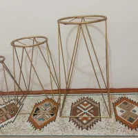 گلدون وپایه گلدون فلزی