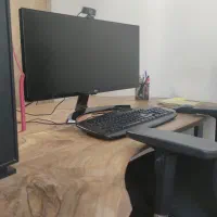 میز رستیک با چوب گردو