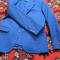 کت و شلوار آبی (فقط چند بار استفاده شده)