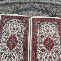 قالی دستباف ده گره بیست گره نقشه شاه عباسی۱۶۰رج|فرش|اراک, |دیوار