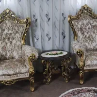 مبل استیل و سلطنتی چوب راش