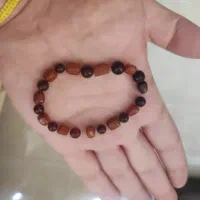 دستبند مهره کهربای ۱۰۰٪ طبیعی بالتیک