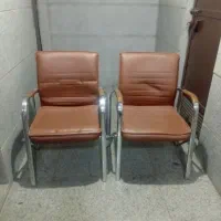 صندلی اداری درحد نو 4 عدد