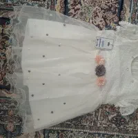 لباس عروس دخترانه نو مناسب تا سن ۳ سال و ۲ ماه