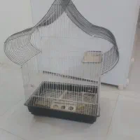 قفسه پرنده شیک وسالم با پایه