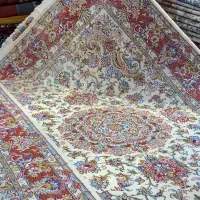 فرش دستباف جفت ۶ متری کاشمر علیا گل ابریشم دستبافت|فرش|تهران, مولوی|دیوار