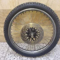 چرخ جلو موتور تریل