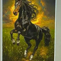 بافنده تابلو فرش در منزل