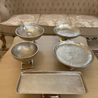 سرویس پذیرایی فلزی آلومینیوم|ظروف سرو و پذیرایی|مشهد, سجاد شهر|دیوار