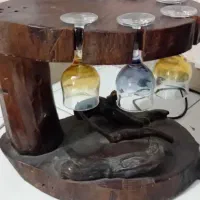 مینی بار با ۶ گیلاس رنگی زیر قیمت|مبلمان خانگی و میز عسلی|کرج, شهرک ولیعصر|دیوار