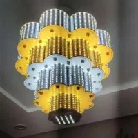 تولیدی دست ساز  مدل لوکاس دوطبقه پنل ربکا ضمانت|لامپ و چراغ|فردیس, شهرک صنعتی نور|دیوار